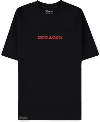 Tričko Cyberpunk 2077 - Arasaka (Loose fit) L