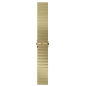 Garett univerzální řemínek 20 mm, zlatý kovový, typ Solid Garett univerzální řemínek 20 mm, zlatý kovový, typ Solid