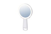 LED  kosmetické zrcátko Immax SWEET Make up oboustranné, 10x zvětšovací, CCT, bílé