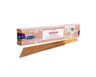 Indické vonné tyčinky Schrinivas Satya Benzoin 15 g