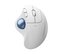 Logitech ERGO M575S Wireless Trackball - Off White + Blue Ball