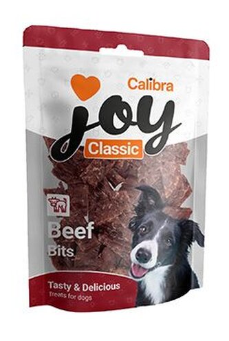 Calibra Joy Dog Classic Beef Bits 80g NEW