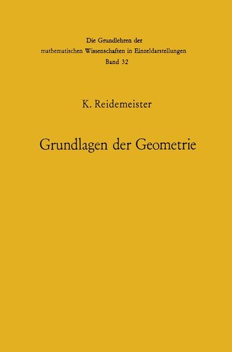 Vorlesungen über Grundlagen der Geometrie