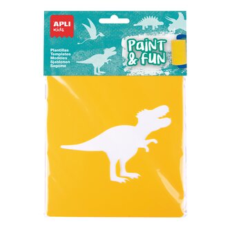 APLI šablony - Dinosauři, PP, 6 ks
