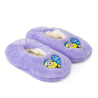 Dívčí protiskluzové bačkory MIMONI, fialová, velikost obuvi: 31/32