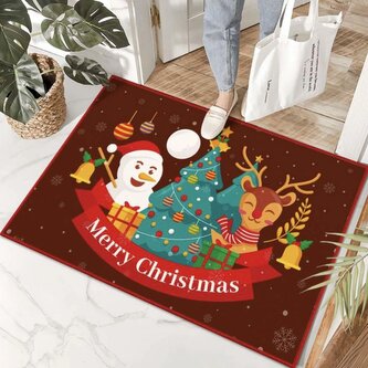 Vánoční rohožka - předložka CHRISTMAS TIME motiv X. 60x90 cm Mybesthome