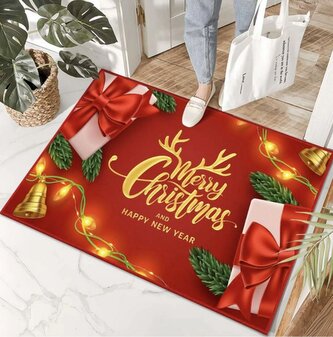 Vánoční rohožka - předložka CHRISTMAS TIME motiv II. 60x90 cm Mybesthome