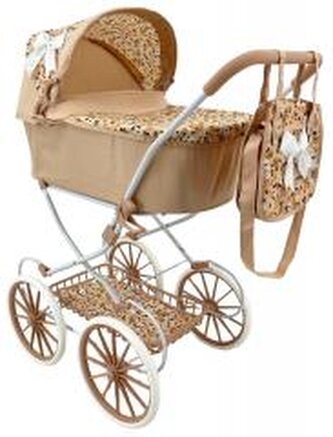 Wózek Retro dla lalek z torbą