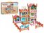Domek dla lalek 2 piętra + akcesoria
