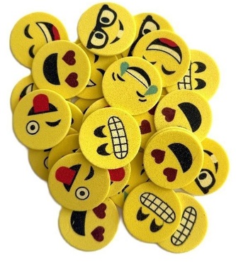 Naklejki w pianki PVC62 Buźki