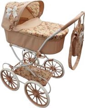 Wózek Retro dla lalek z torbą