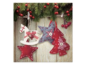 ubrousek P 33x33 vánoční SDL056200 2011129