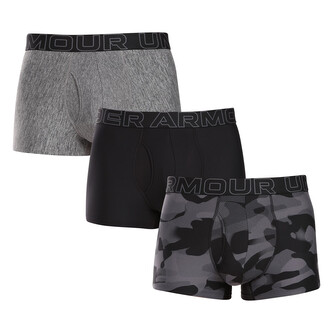 3PACK pánské boxerky Under Armour vícebarevné (1383883 001) XL