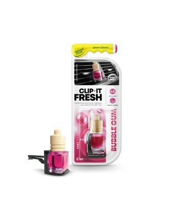 Clip it fresh - Osvěžovač vzduchu s klipem Bubble Gum
