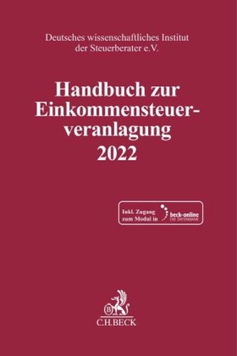 Handbuch zur Einkommensteuerveranlagung 2022. ESt 2022