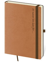 Linkovaný zápisník Flexies L Brown