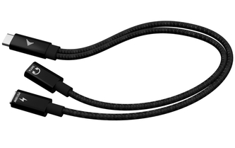 i-tec přípojný kabel USB-C Splitter Audio/Data, Power Delivery 100W