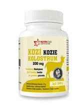 Nutricius Kozí kolostrum 200 mg IgG 54% 60 kapslí