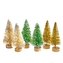 Choinki dekoracyjne 6,5cm 6szt