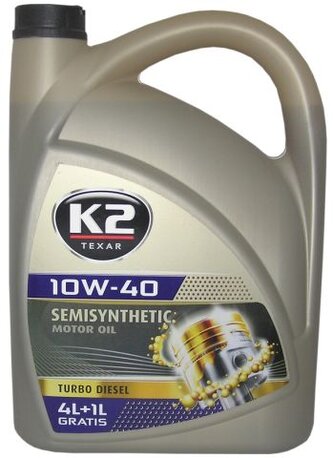 K2 Texar 10W-40 Turbo Diesel 5 l