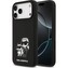 Karl Lagerfeld Liquid Silicone K&CH Sketch MagSafe kryt iPhone 17 Pro Max černý
