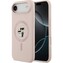 Karl Lagerfeld Liquid Silicone Karl and Choupette MagSafe kryt iPhone Air růžový