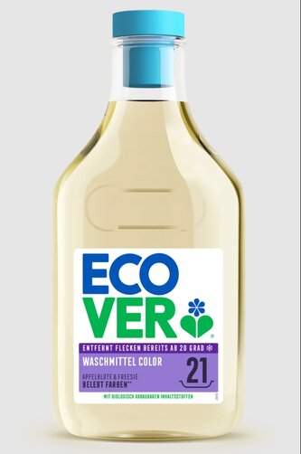 Prací gel Colour s vůní jabloně a frésie 21pd 750ml Ecover Prací gel Colour s vůní jabloně a frésie 21pd 750ml Ecover