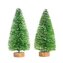 Choinki dekoracyjne 8cm zielone 2szt