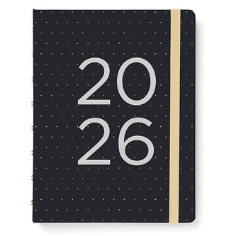 Filofax, plánovač Moonlight 2026, A5, černý