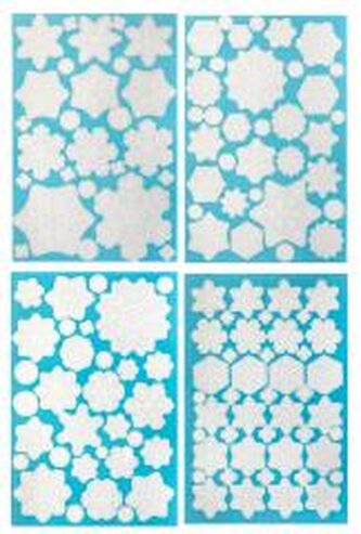 Naklejki elektrostatyczne na szybę BN 4szt