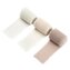 Tasiemki szyfonowe cream beige 4 cmx5m 3szt