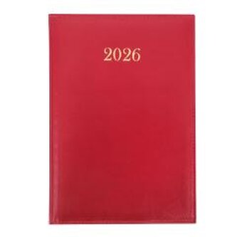 Terminarz 2026 tygodniowy B5 Divas bordowy