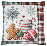 Vánoční polštář WINTER MAGIC motiv III. 40x40 cm Mybesthome