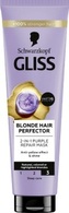 Gliss Blonde Perfector Purple 2v1 fialová regenerační maska 150 ml