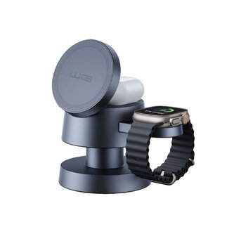 Bezdrátová nabíječka 4v1 Mush8oom - šedá