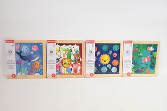 FP drewniane puzzle układanki HXV15