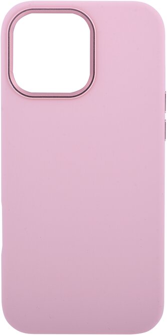 Pouzdro Liquid Frame s podporou MagSafe iPhone 16 Pro Max - světle růžové