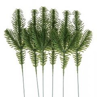 Gałązki sosny 26 cm 6szt