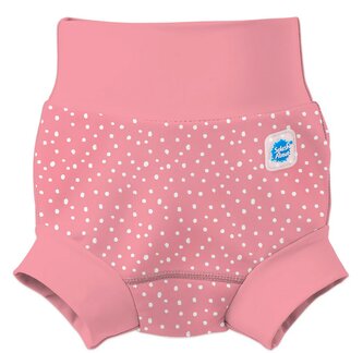 Splash About Nové Plavky Happy Nappy Pink Dotty Vel. L