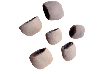 Dekorace - Tal cup natural 2 ks