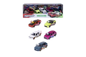 Majorette Graffiti 5pak pojazdów 410-5001
