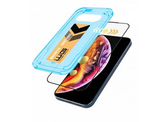 Tvrzené sklo s aplikátorem iPhone 16 Pro Max - černé