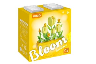 KOCO klocki kwiaty tulipany 295el 02083 44156 /32