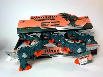 Pistolet na wodę dinozaur 12szt/op 936-77 05549