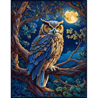 Diamentowa mozaika Sowa...2000705 07050