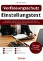 Einstellungstest Verfassungsschutz