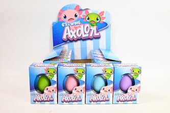 Jajo rosnące Axolotl 6cm 12/box 621806 20178