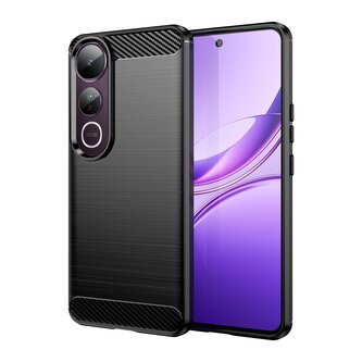 Pouzdro Carbon Vivo V50 Lite 4G/5G - černé