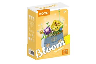 KOCO klocki kwiaty w tor.wiosna 223el 02098 44934 KOCO klocki kwiaty w tor.wiosna 223el 02098 44934