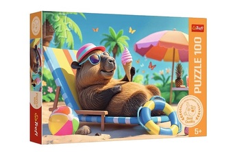 PUZZLE 100 Relaks w stylu kapibary 16537